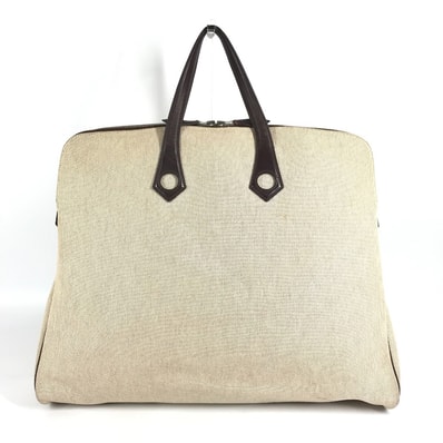 エルメス HERMES サックイブーGM サックイブー GM ハンドバッグ カバン トートバッグ レザー/キャンバス J□刻 ベージュ