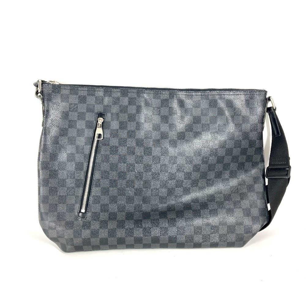 ルイヴィトン LOUIS VUITTON ミックGM N41105 ダミエグラフィット カバン 斜め掛け ショルダーバッグ ダミエグラフィットキャンバス ブラック