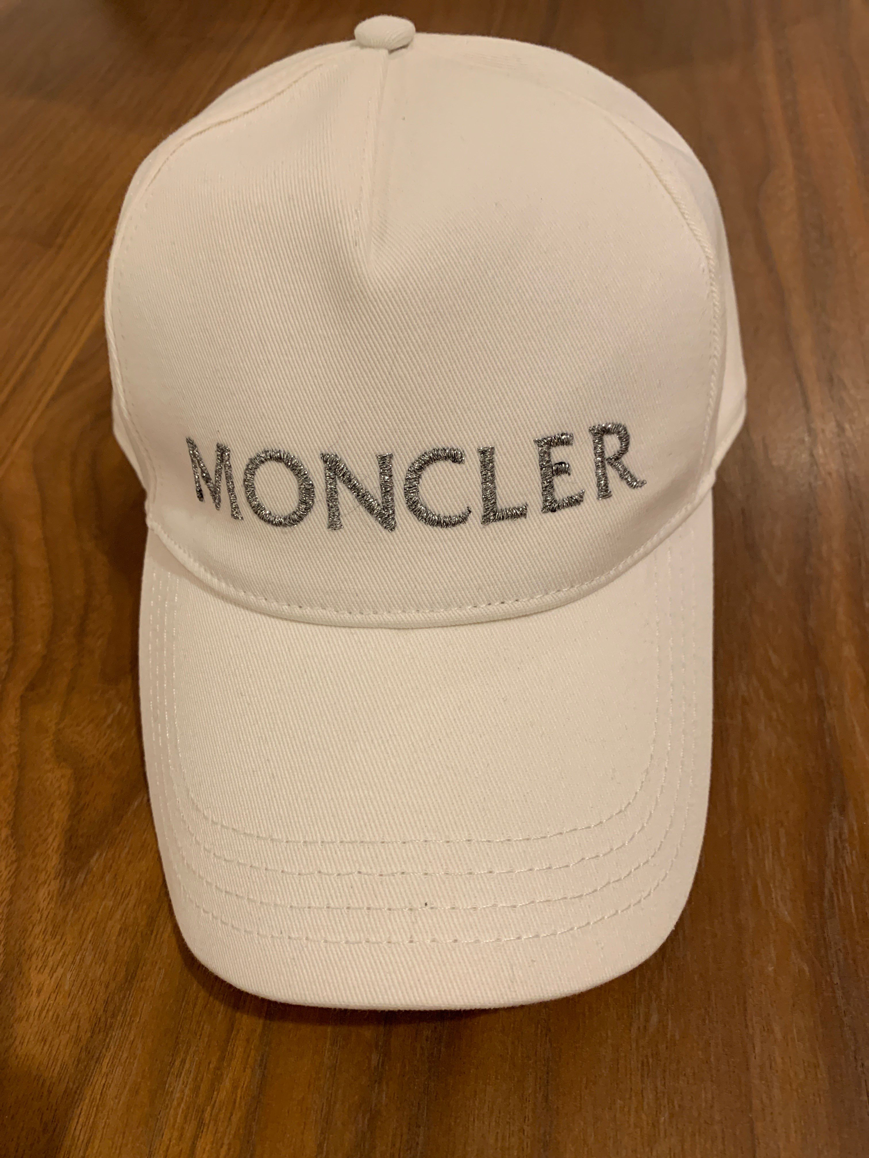MONCLER GENIUS 8 MONCLER PALM ANGELS WING PATCH BASBEBALL CAP "Black"
