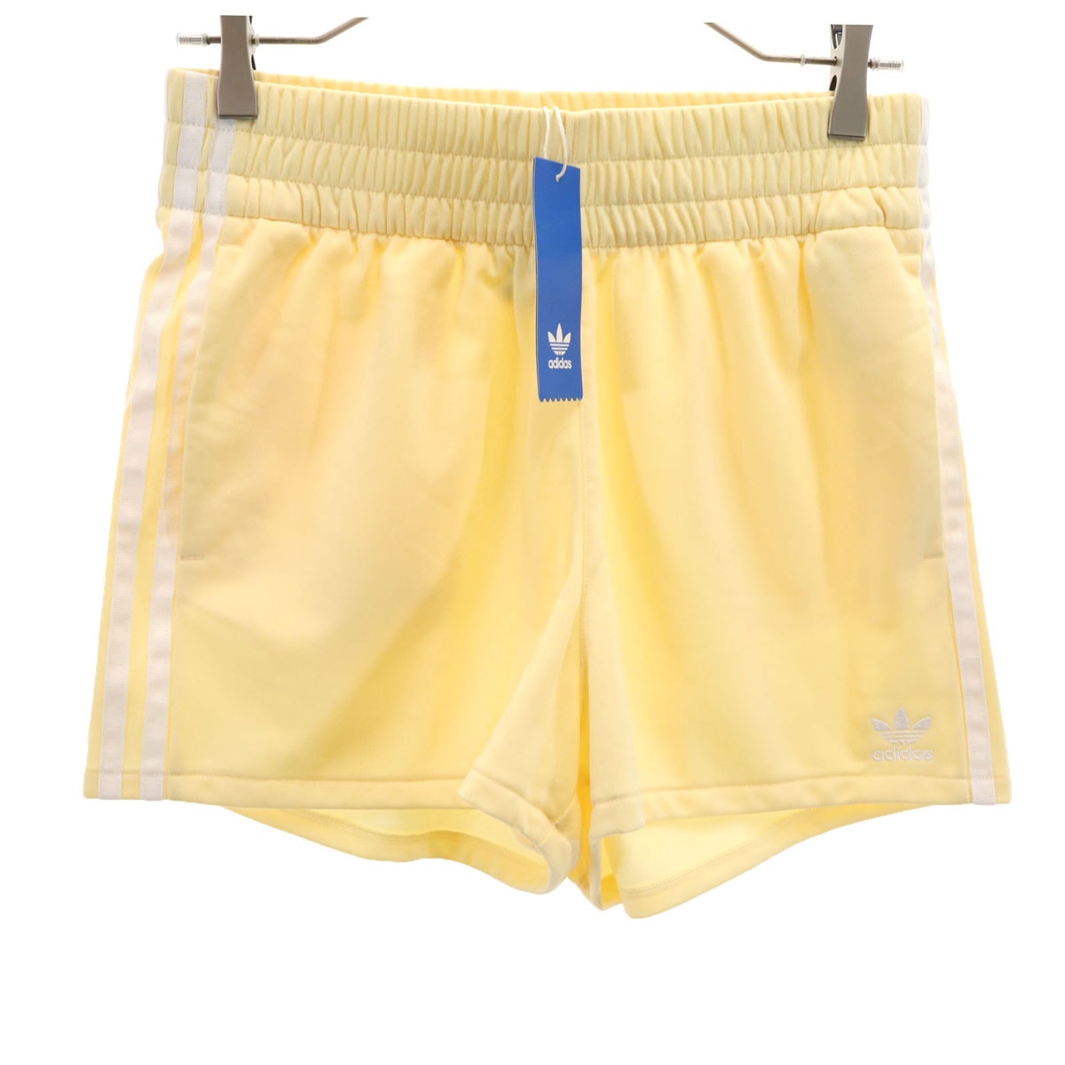 adidas アディダス 未使用 トレフォイルロゴ ショートパンツ OT イエロー タグ付き