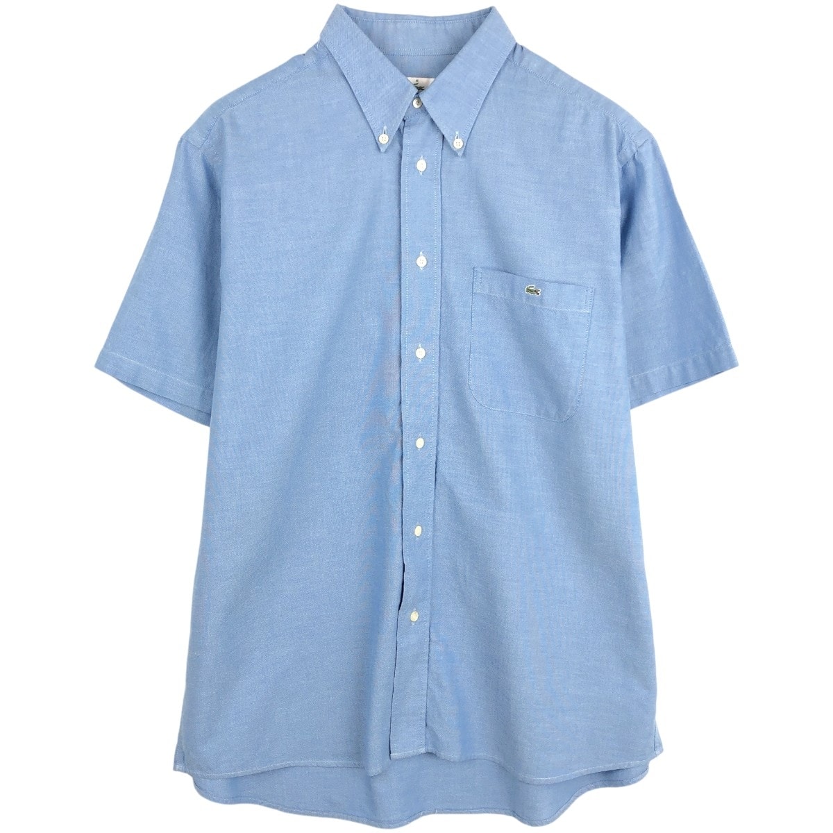 古着 ラコステ LACOSTE 半袖 ボタンダウンシャツ 42 メンズXL相当/eaa665318