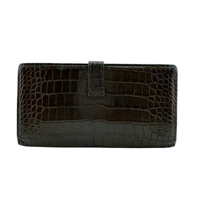 エルメス HERMES 長財布 ベアンスフレ 2009年製 ブラウン