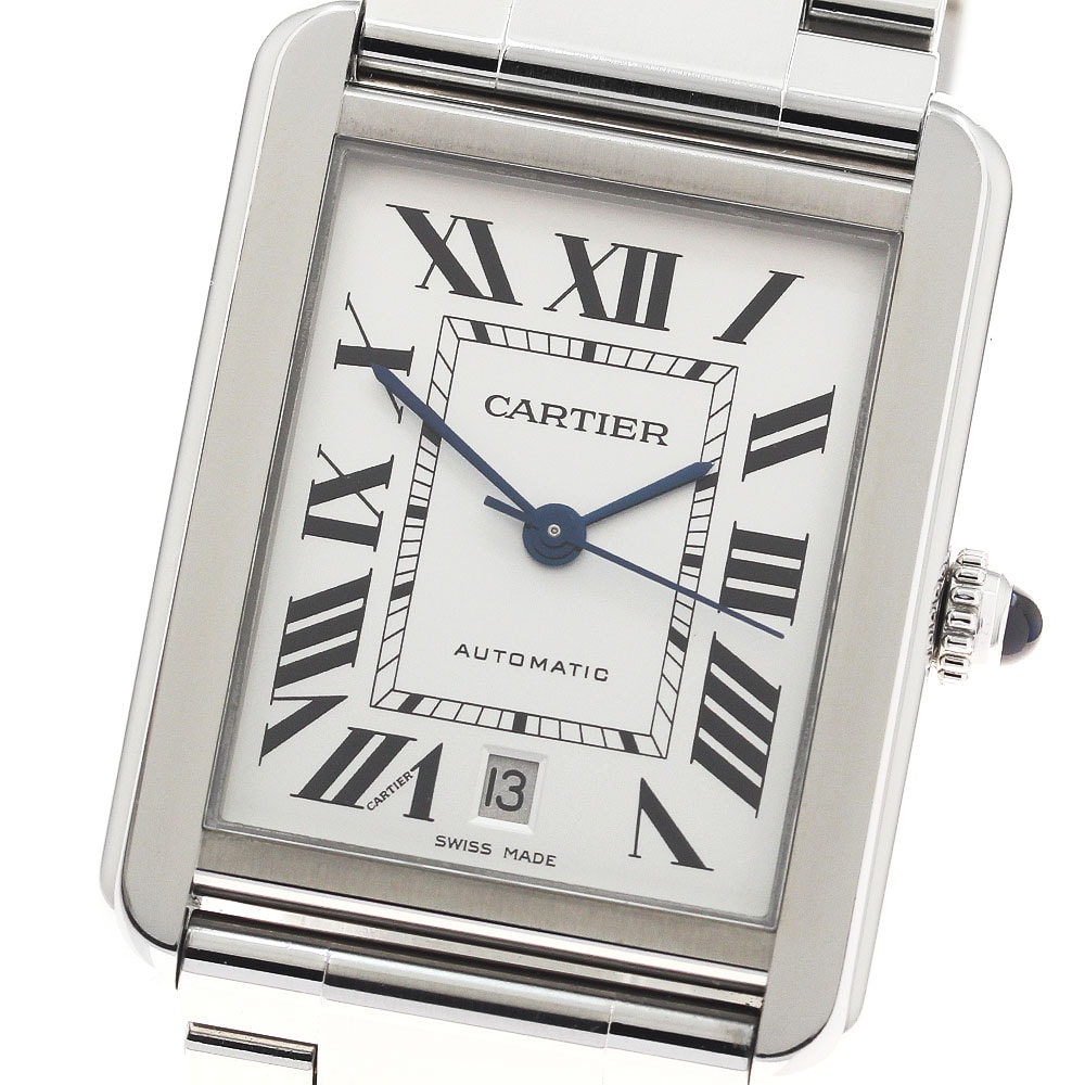 ☆良品 カルティエ タンクソロ XL W5200028 メンズ 【中古】