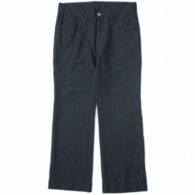 URU ウル 日本製 STA-PREST PANTS スタプレパンツ 18FUP11 1 ネイビー 5ポケット ジップフライ スラックス ボトムス g6711