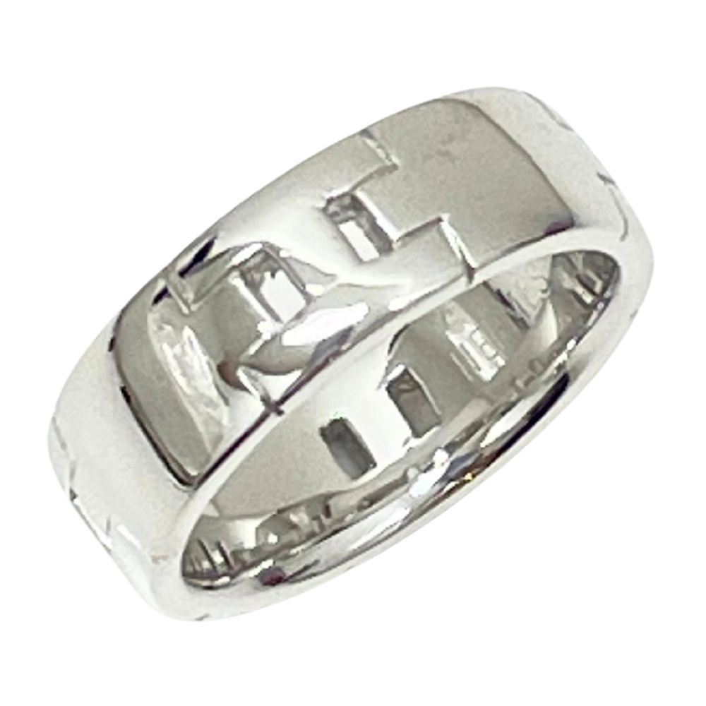 Hermes Hercules Narrow Ring "Silver"