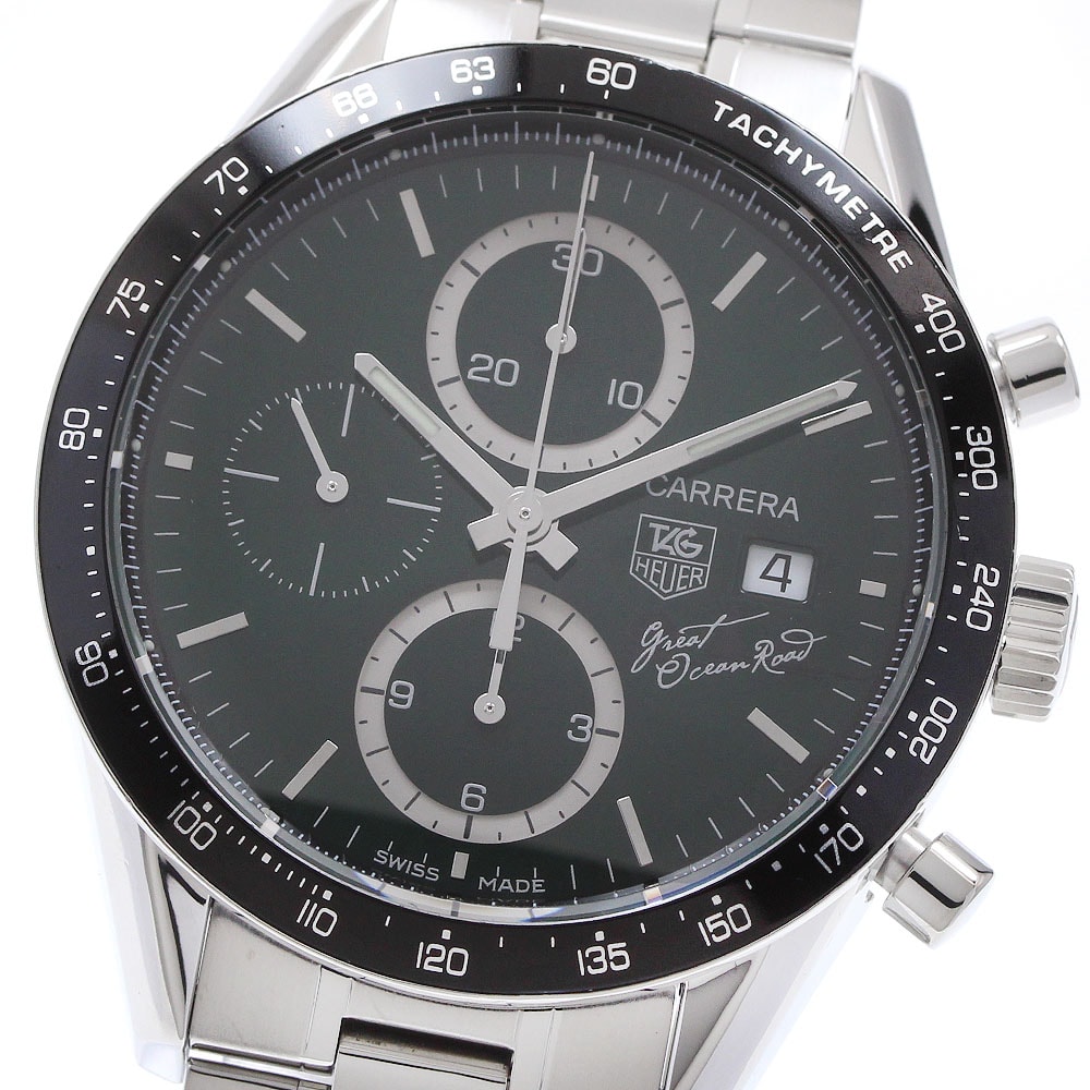 タグホイヤー カレラ グレートオーシャンロード CV201F メンズ 【中古】