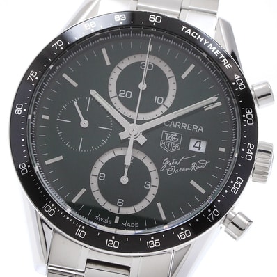 タグホイヤー カレラ グレートオーシャンロード CV201F メンズ 【中古】