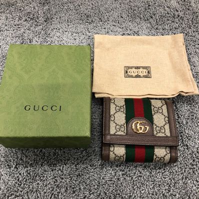 GUCCI Ophidia GG Card Case Wallet