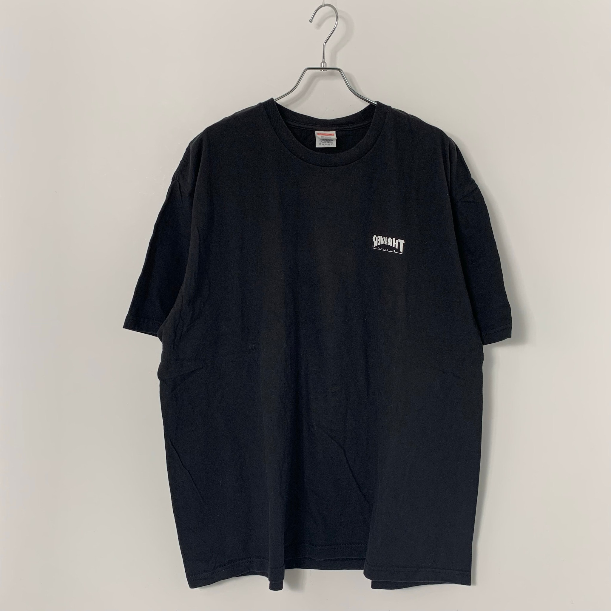 Supreme x Thrasher Cross Tee "Black"