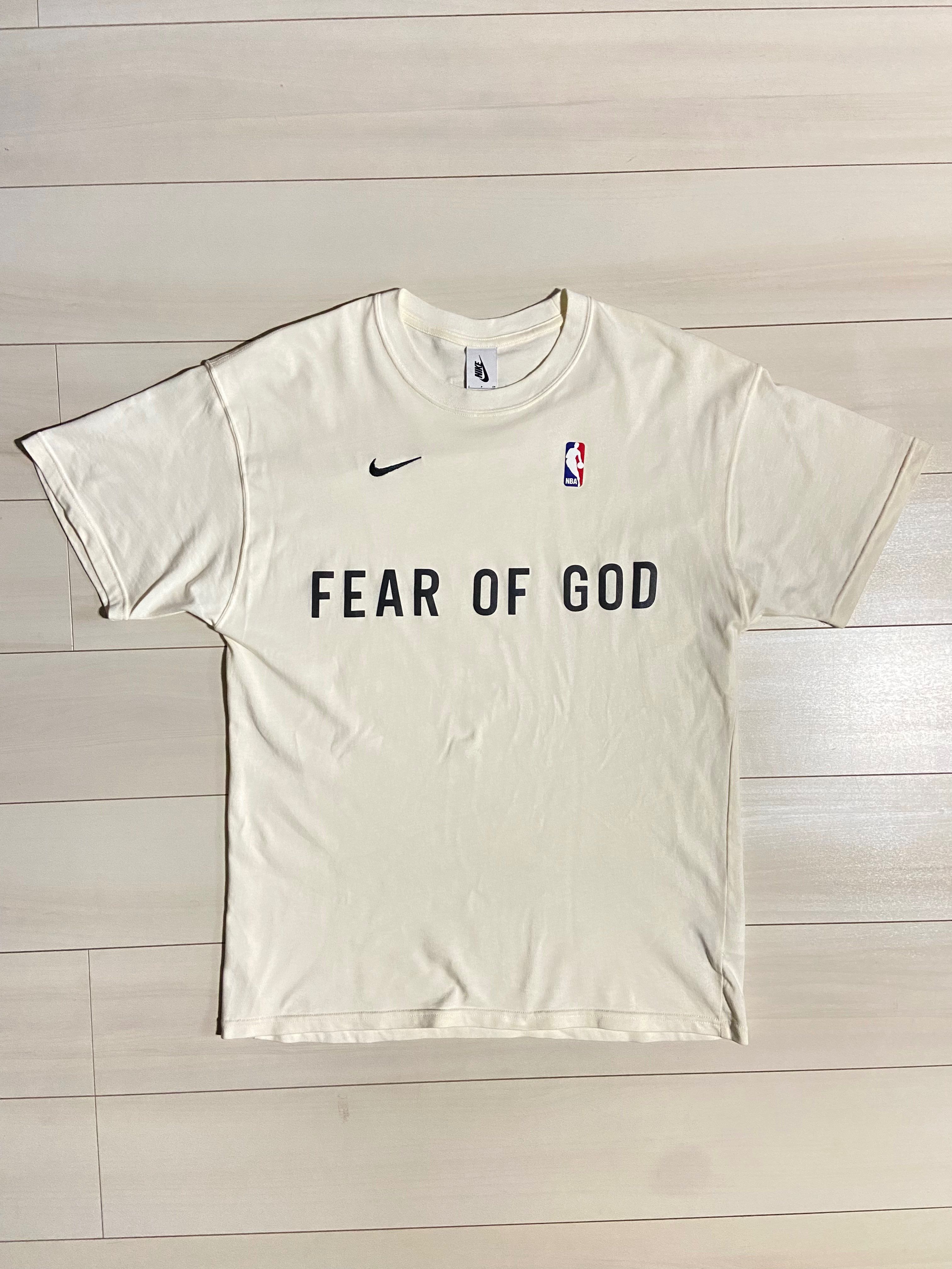 FEAR OF GOD / Nike Warm Up T-Shirt "Sail"
