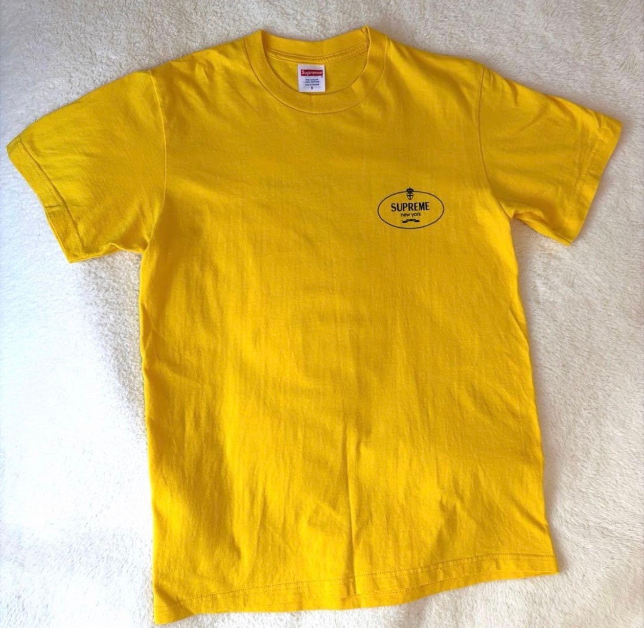 Supreme Crest Tee "Yellow"