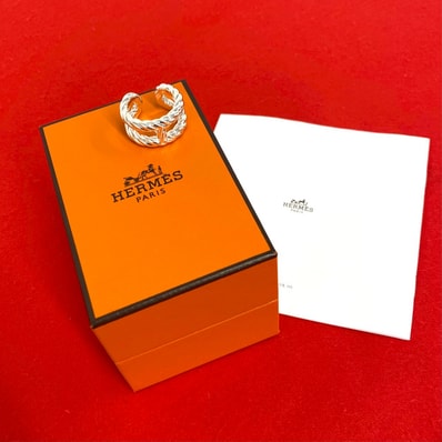 HERMES エルメス アレヤ リング シルバー925 リング・指輪 12号 シルバー
46341