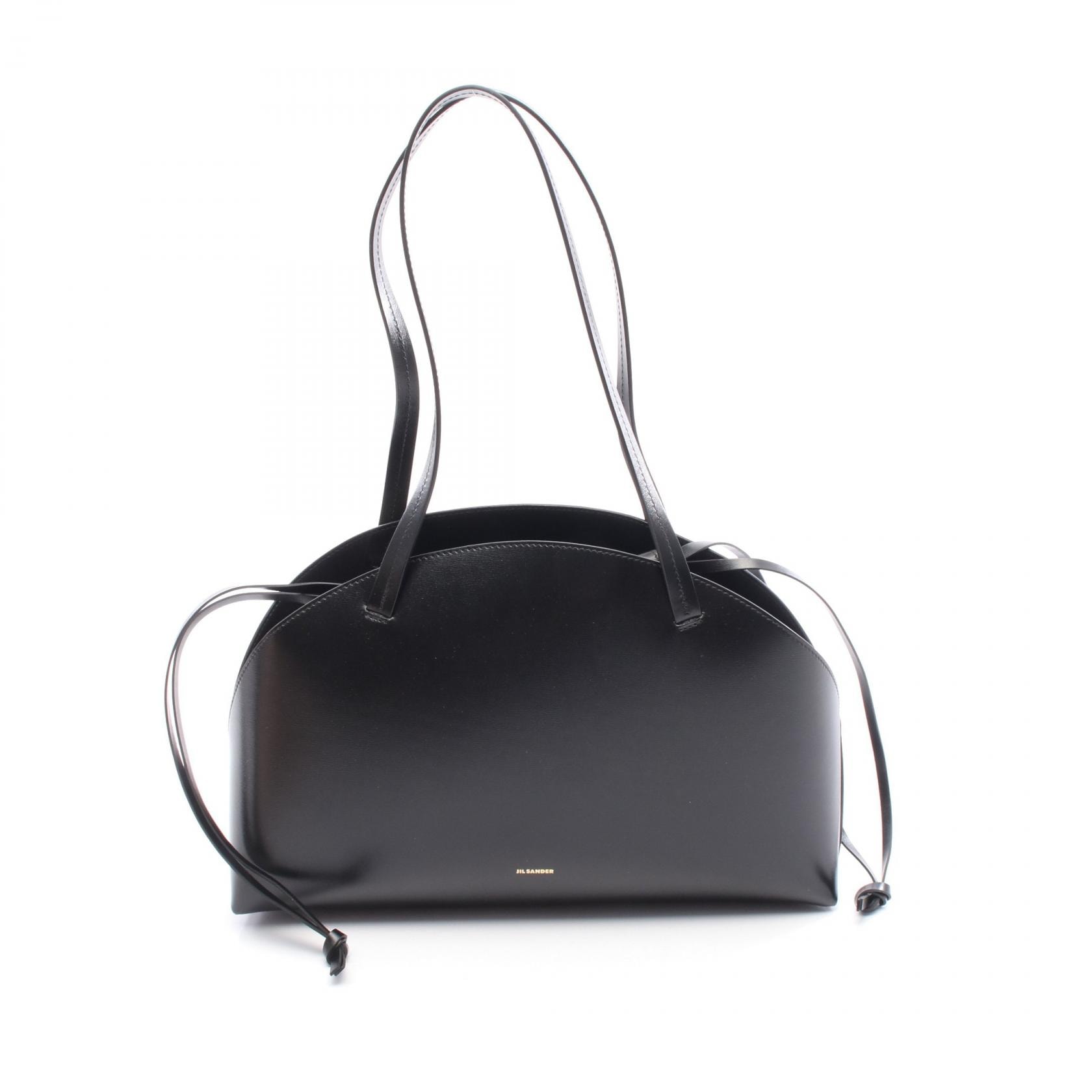 ジルサンダー JIL SANDER Curve トートバッグ バッグ レザー レディース ブラック系 J07ZH0054P7100001 【新品】