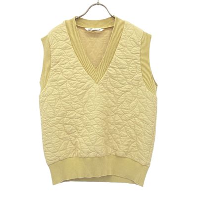 ZARA ザラ キルティング ベスト S ベージュ