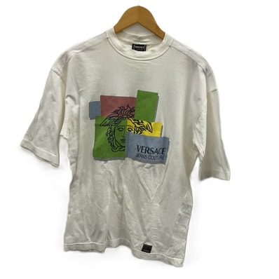 VERSACE 【ヴェルサーチ】Tシャツ フロントロゴ S