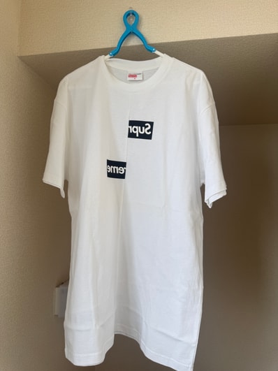 Supreme / Comme des Garçons SHIRT® Split Box Logo Tee "White"