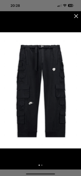 ピースマイナスワン ピーエムオー x ナイキ ワイド パンツ /