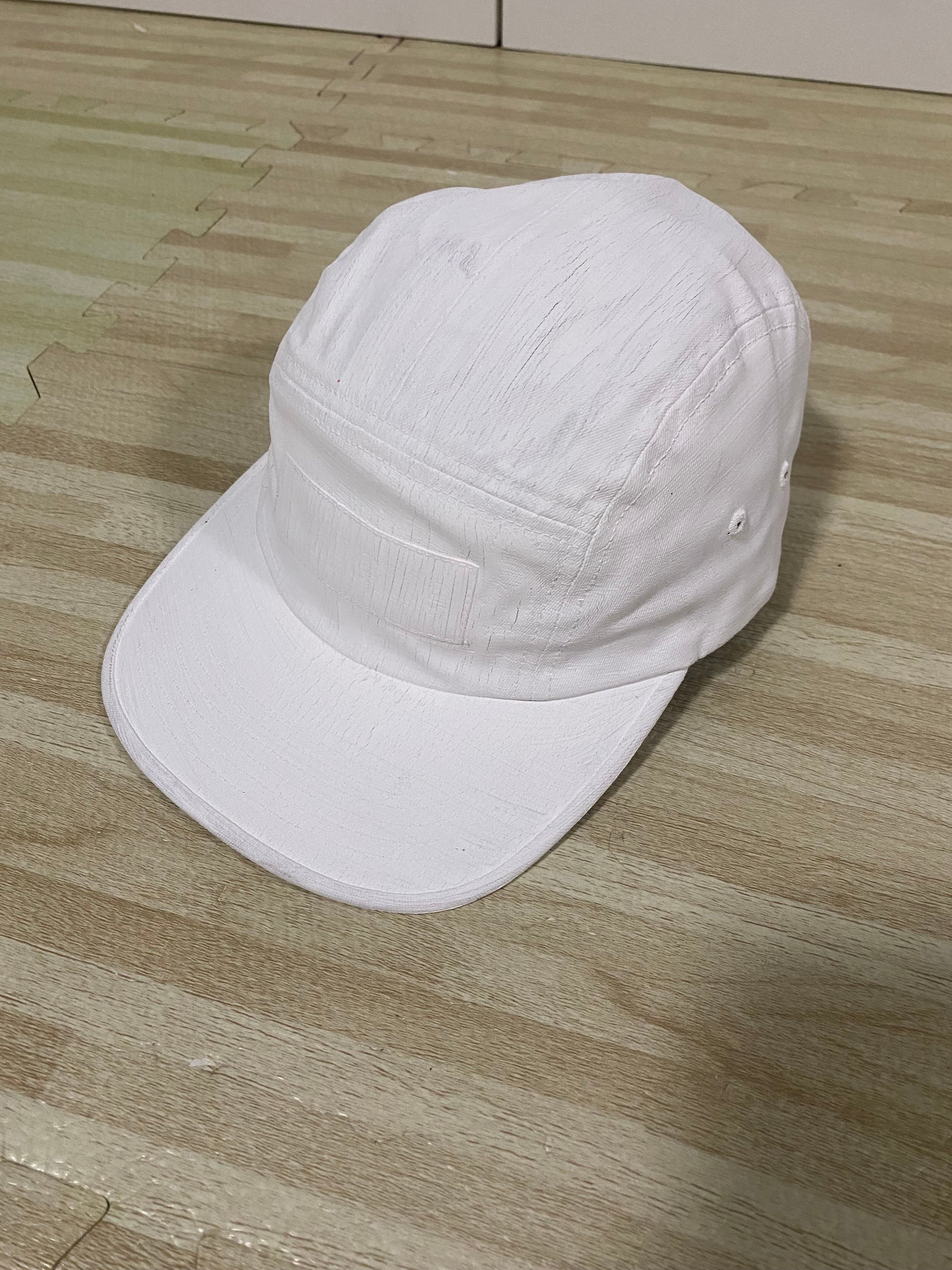 Supreme x MM6 Maison Margiela Painted Camp Cap "White"