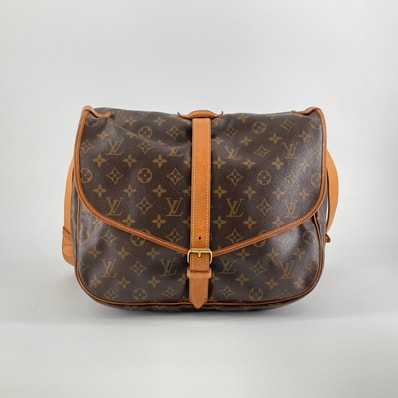 LOUIS VUITTON(ルイ・ヴィトン) ソミュール 35 M42254 ショルダーバッグ ブラウン