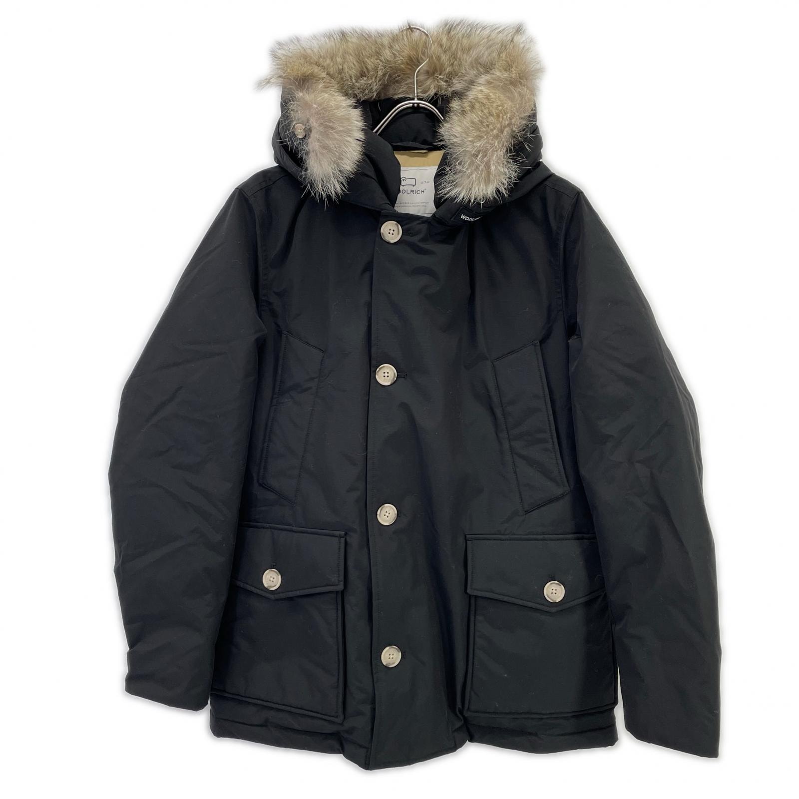 ウールリッチ WOOU0484 25AW ブラック ショート アークティック パーカ/SHORT ARCTIC PARKA ファー付きダウンジャケット S