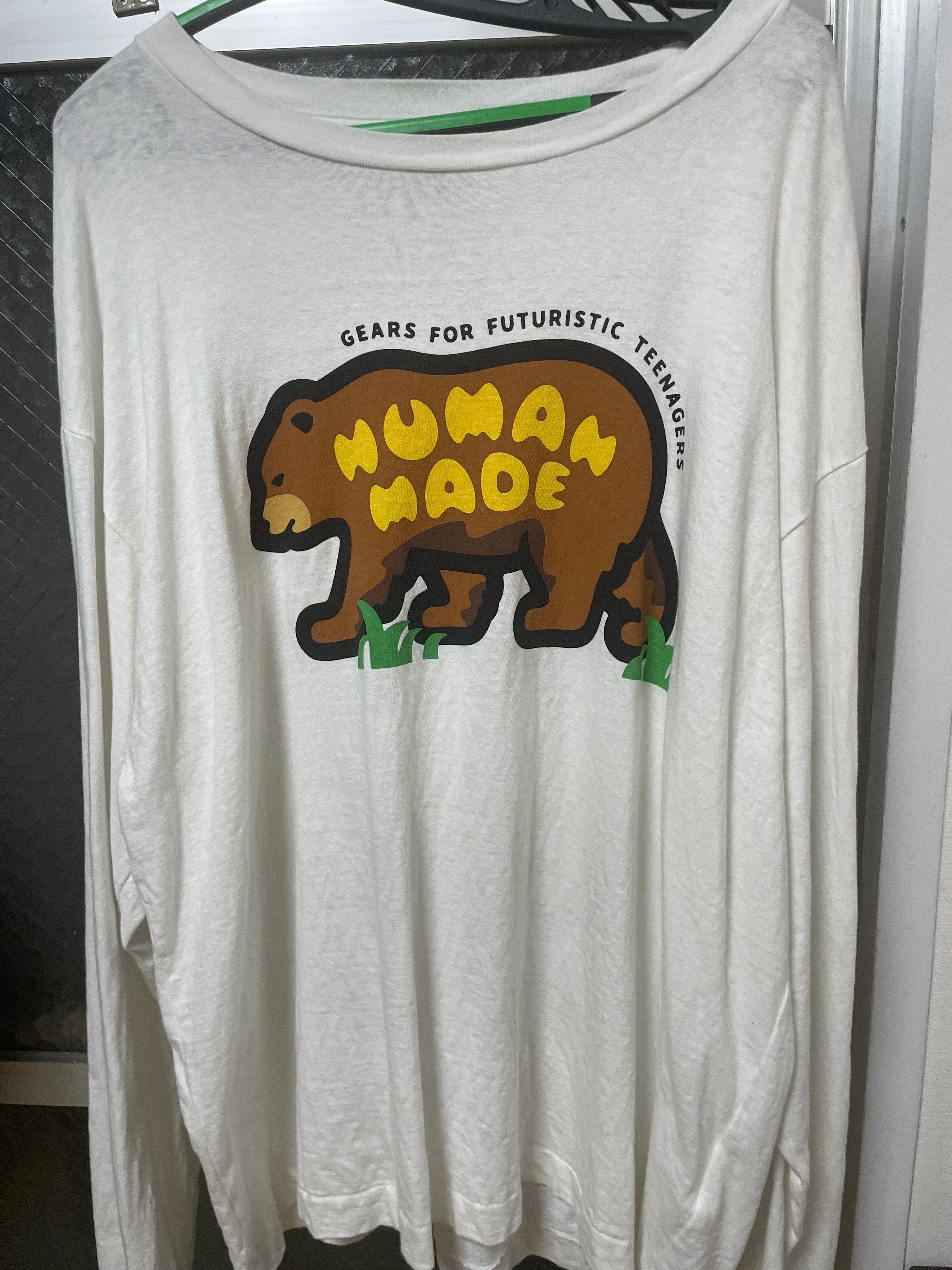 HumanMade Graphic L/S T-Shirts #1 White