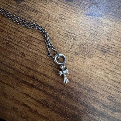 Chrome Hearts Stack CH Cross Charm V2 "Silver"