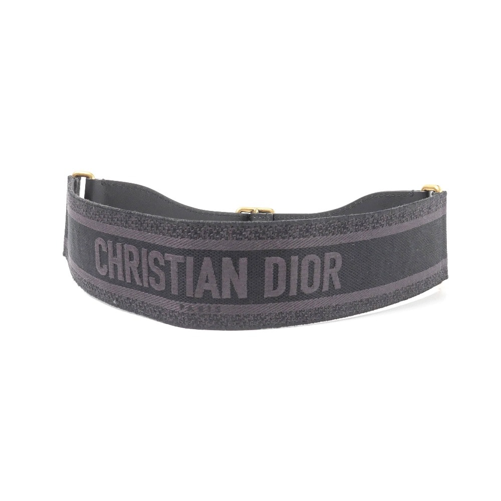 ■美品■Christian Dior クリスチャンディオール ベルト サイズ75 ロゴ刺繍 ブランド古着【中古】20260424/RA8815