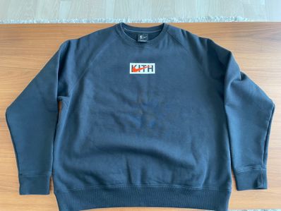 KITH Nike for New York Knicks Fleece Crewneck "Black"