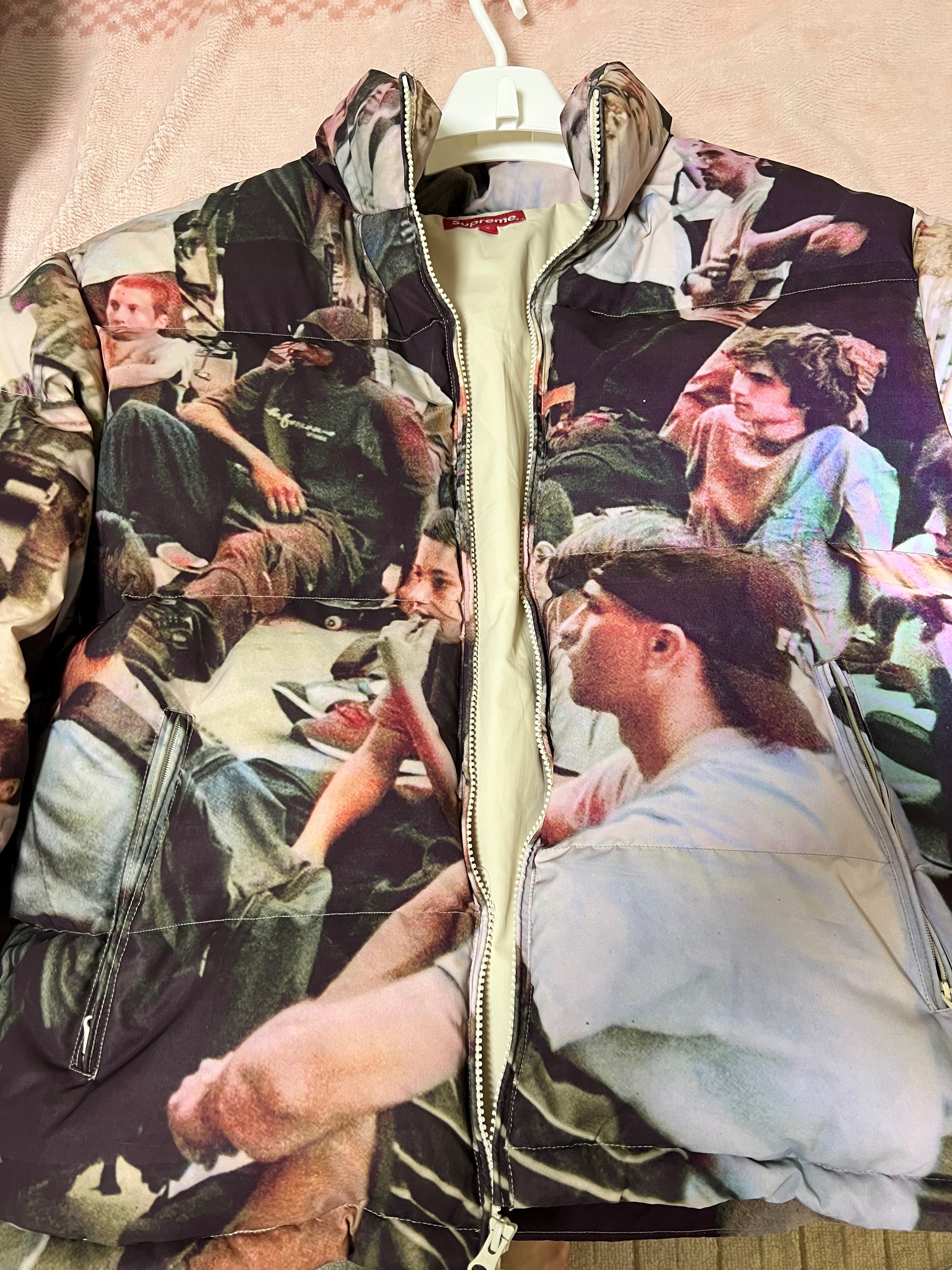 Supreme Lafayette Reflective Down Jacket "Multi"