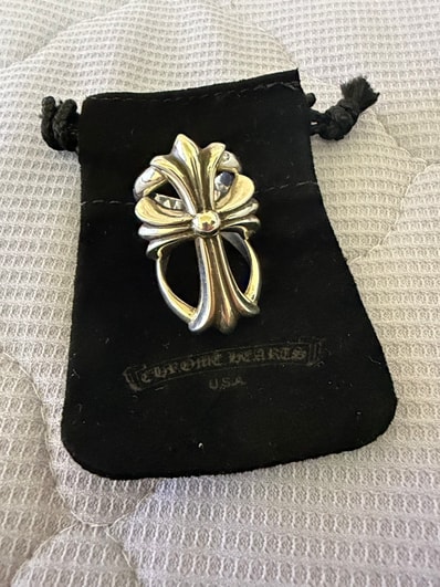Chrome Hearts Infinity CH Cross Ring "Silver"