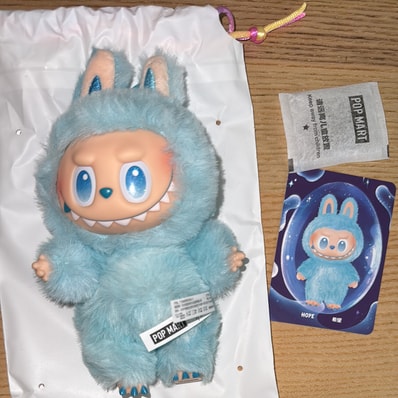 POP MART THE MONSTERS (LABUBU) Big into Energy Series Plush Pendant HOPE