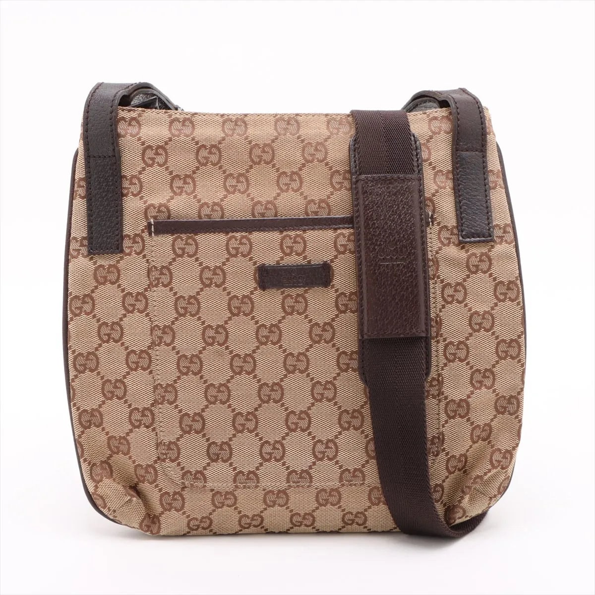 B (目立った傷や汚れなし)】□極美品 グッチ GGキャンバス 122793