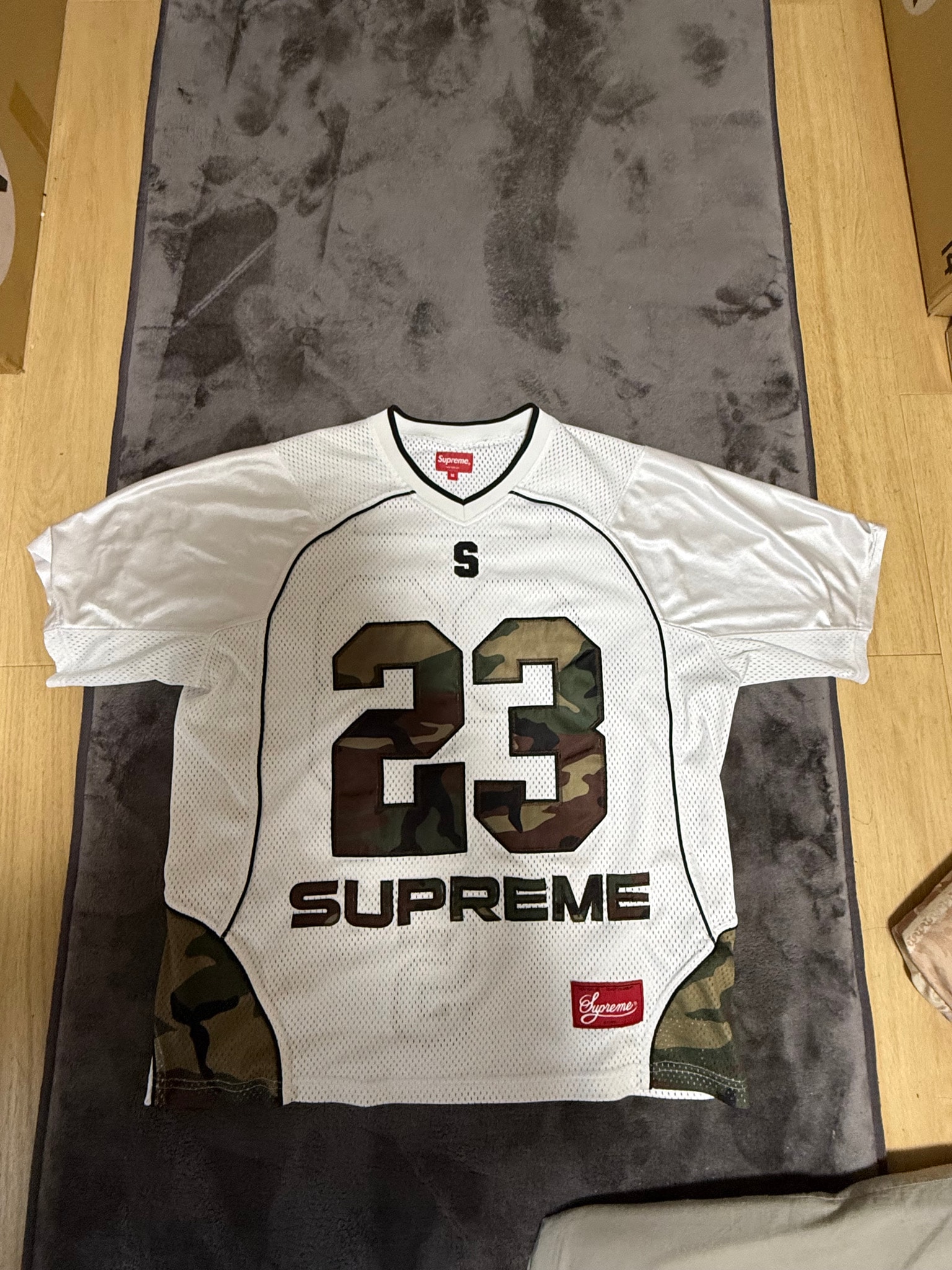 Supreme Perfect Season Football Jersey "White"