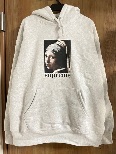 Supreme Pearl Hooded Sweatshirt "Grey"