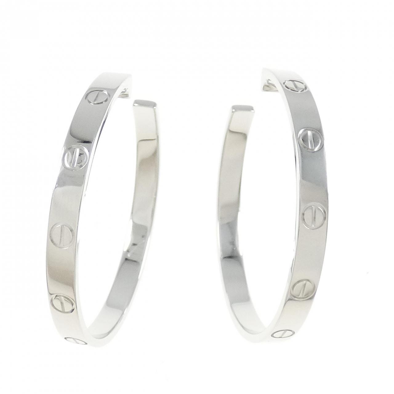 カルティエ ラブ  ピアス