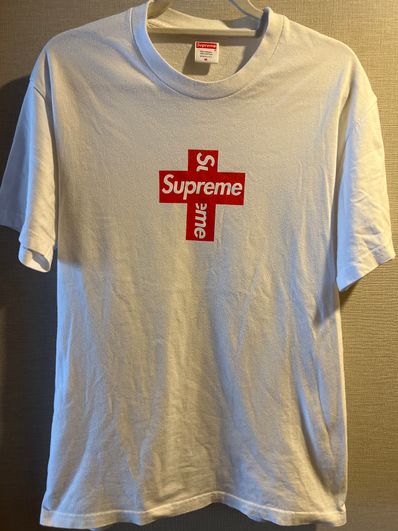 Supreme Cross Box Logo Tee "White"