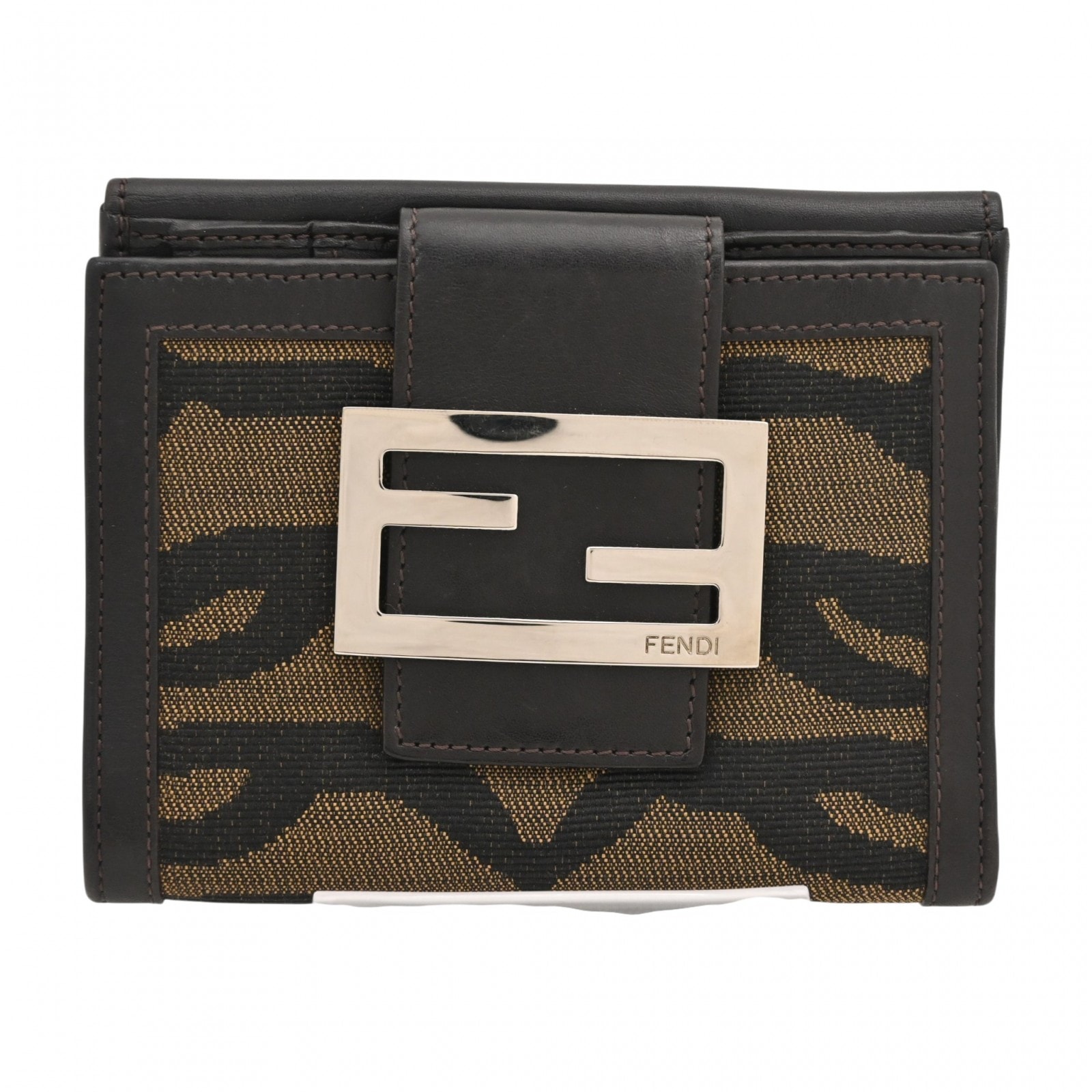 フェンディ 二つ折り財布 レディース