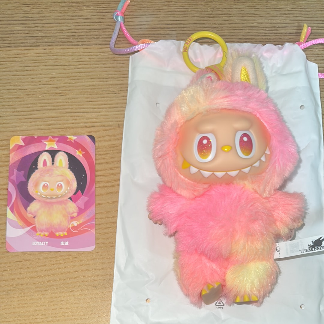 POP MART THE MONSTERS (LABUBU) Big into Energy Series Plush Pendant LOYALTY