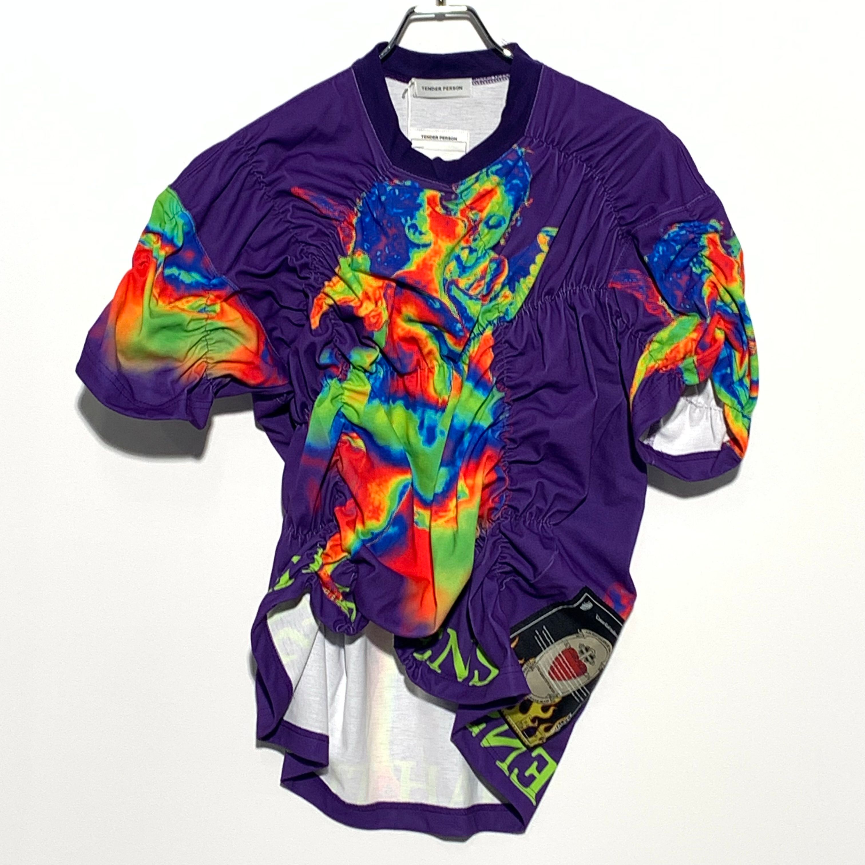 TOYS GATHER TEE BLACK PURPLE