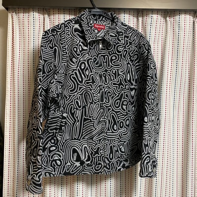 Supreme Chainstitch Denim Jacket "Black"