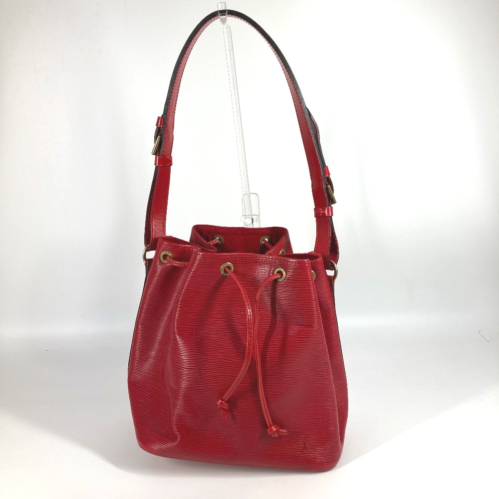 ルイヴィトン LOUIS VUITTON プチノエ M44107 エピ カバン ワンショルダー バッグ 巾着 斜め掛けバッグ ショルダーバッグ エピレザー カスティリアンレッド レッド