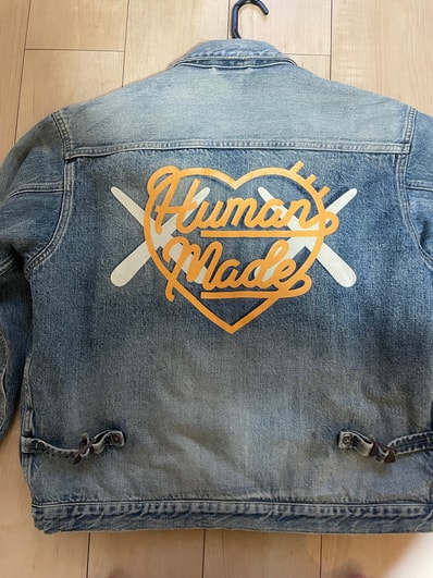 HUMAN MADE x KAWS Made Denim Work Jacket #2 "Indigo"