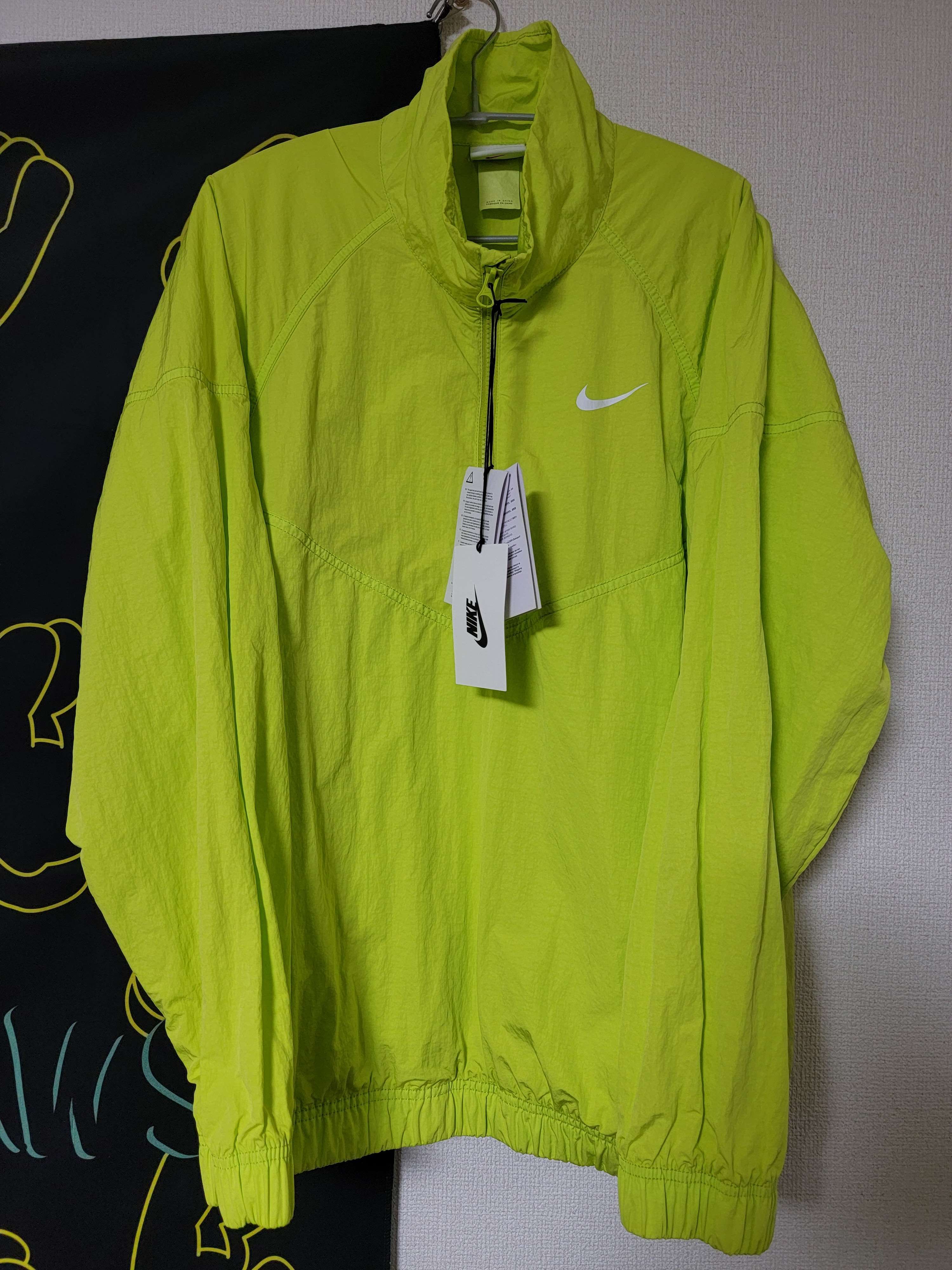 Nike x Stussy Windrunner Jacket "Bright Cactus"