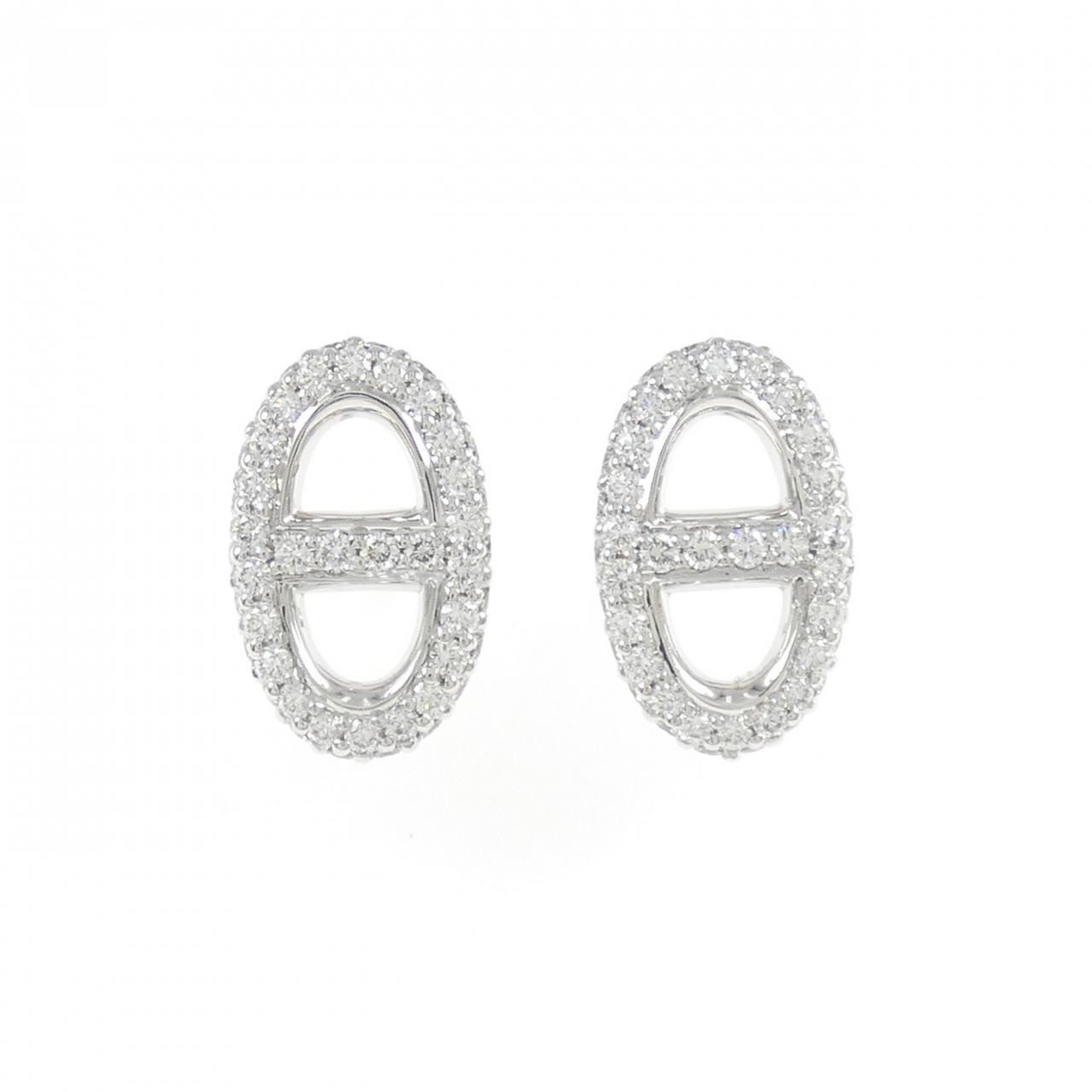 エルメス シェーヌダンクル ニューファランドール ピアス