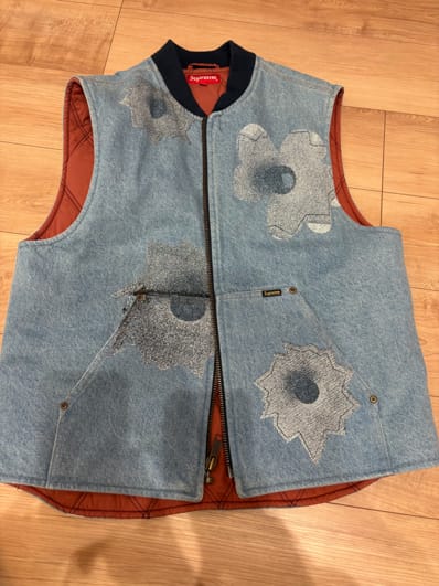 Supreme x The North Face Fur Print Nuptse Vest Supreme x The North Face Fur Print Nuptse Vest