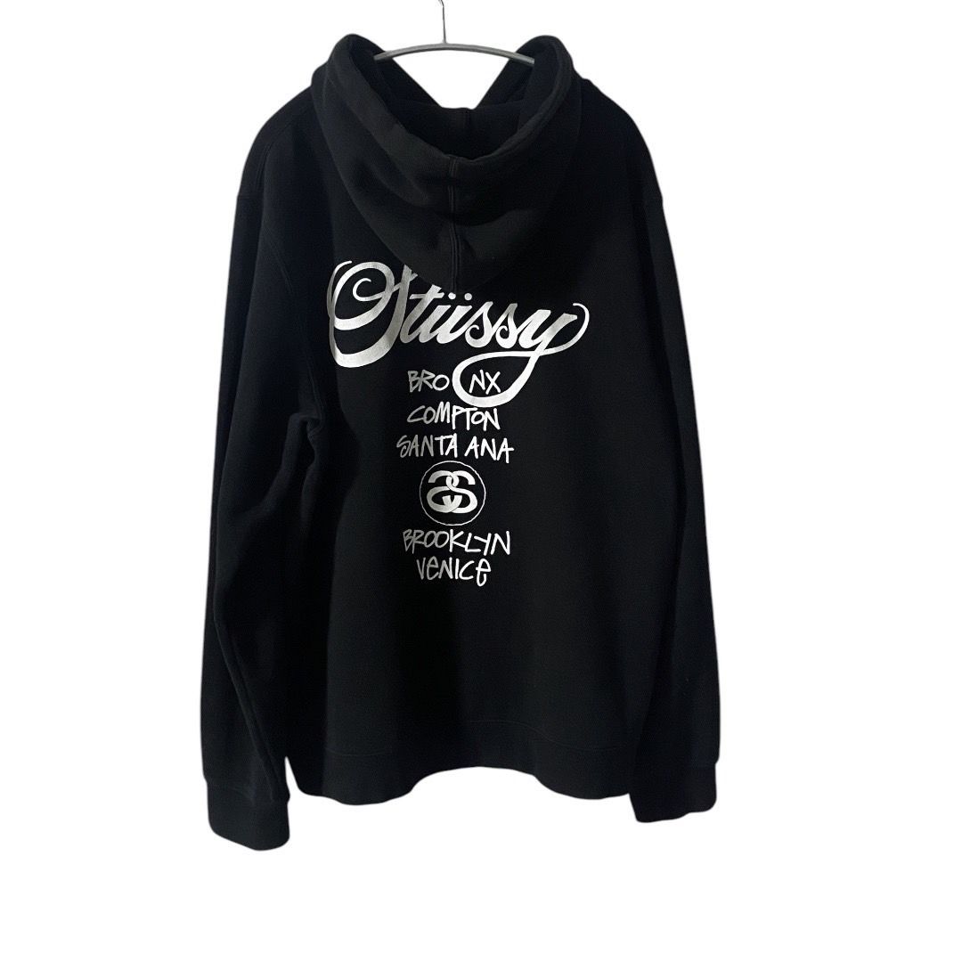 Stussy World Tour Hoodie "Black"