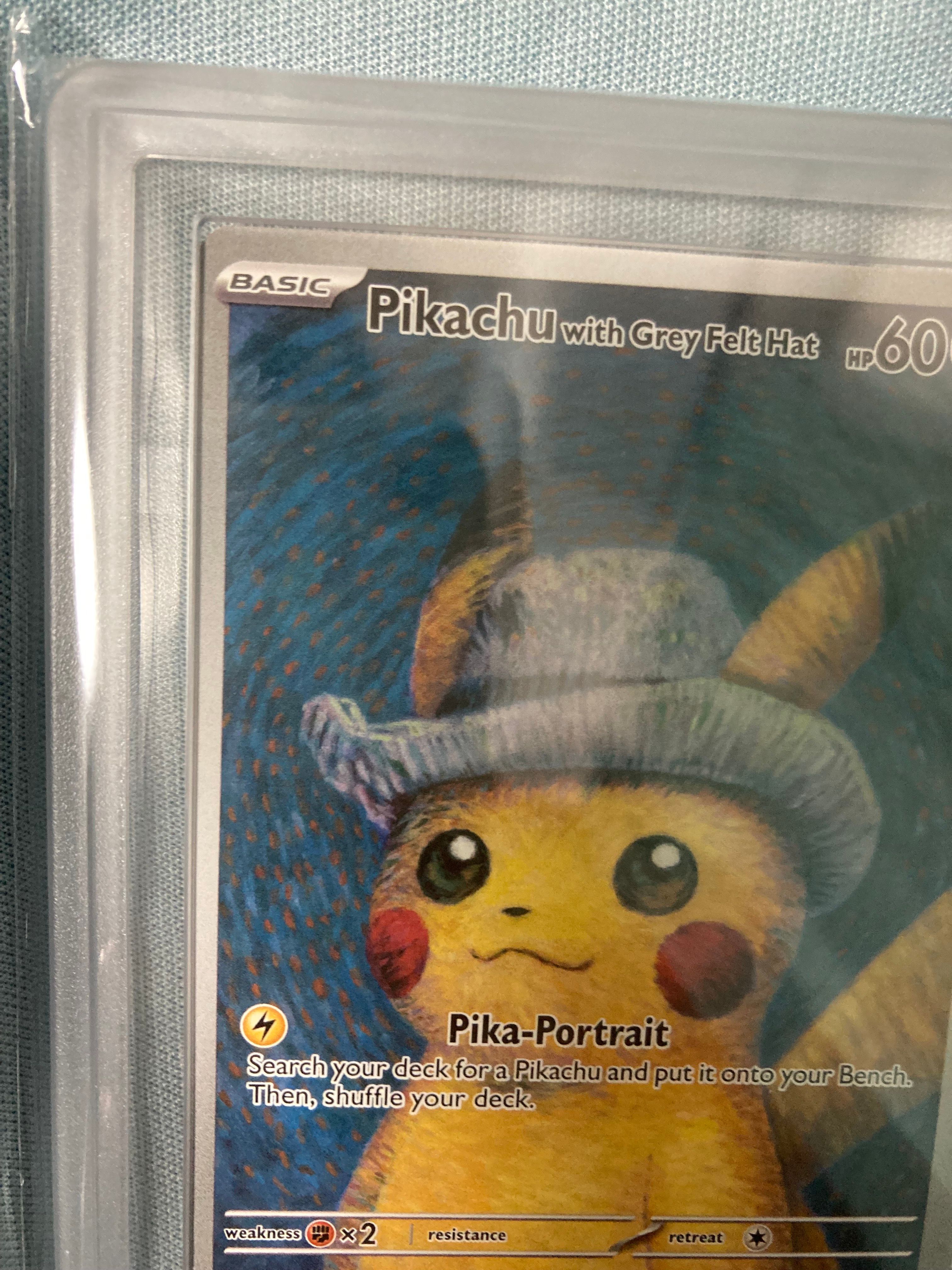 ARS鑑定 10］Pikachu with Grey Felt Hat 【公式通販】