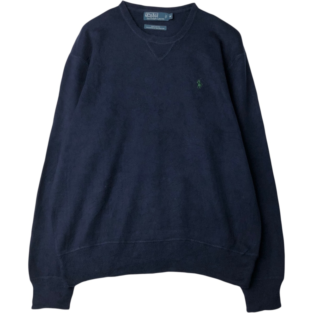 古着 ラルフローレン Ralph Lauren POLO by Ralph Lauren コットンニットセーター メンズM相当/eaa627493