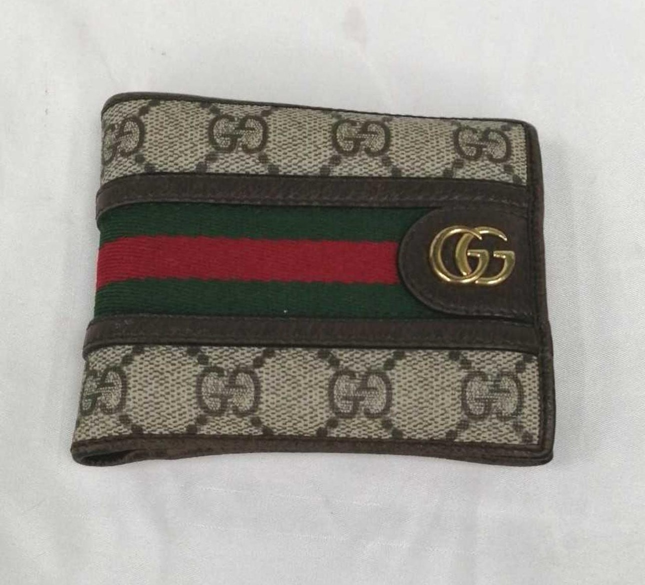 GUCCI Ophidia GG Coin Wallet "Beige/Ebony"