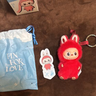 POP MART THE MONSTERS (LABUBU) Pin for Love Series-Vinyl Plush Pendant (N-Z) X